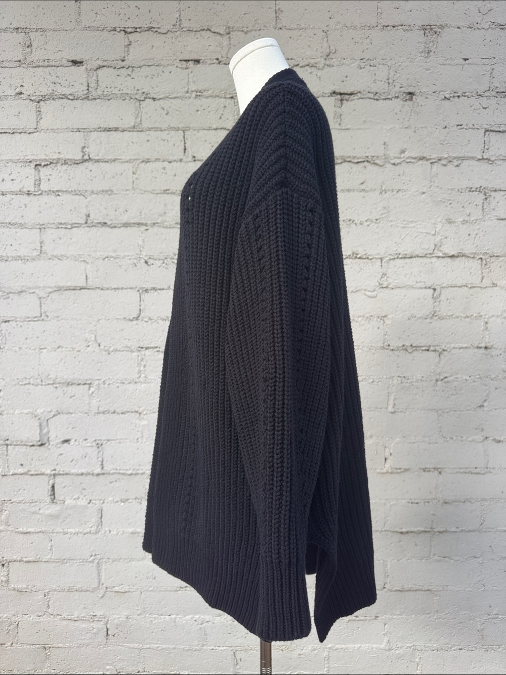 Free People Nightingale Cardi Sweater Black Size S - Picture 8 of 16